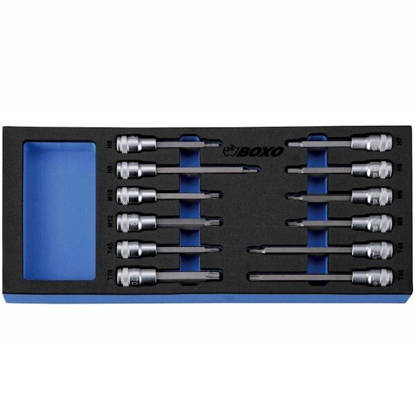 KUUSIOKOLO/TORX/XZN1/2" HYLSYSARJA BOXO