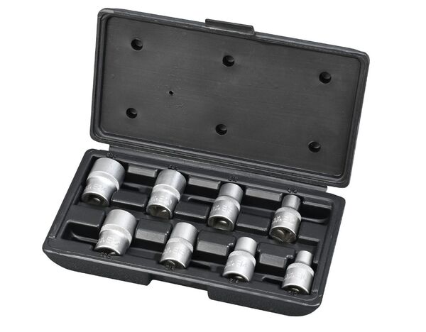 HYLSYSARJA 1/2" 8-OS. E-TORX 10-24MM