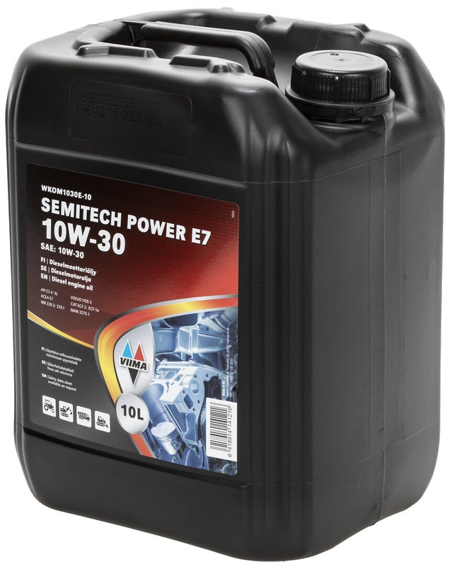 MOOTTORI&Ouml;LJY SEMITECH POWER E7  10W-30 10L